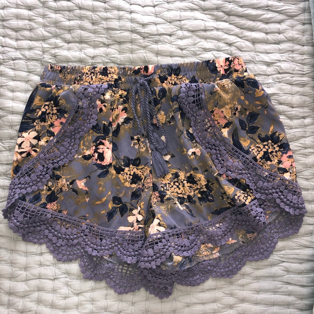 Floral shorts